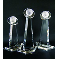 12 1/2" Golf Tower Optical Crystal Award